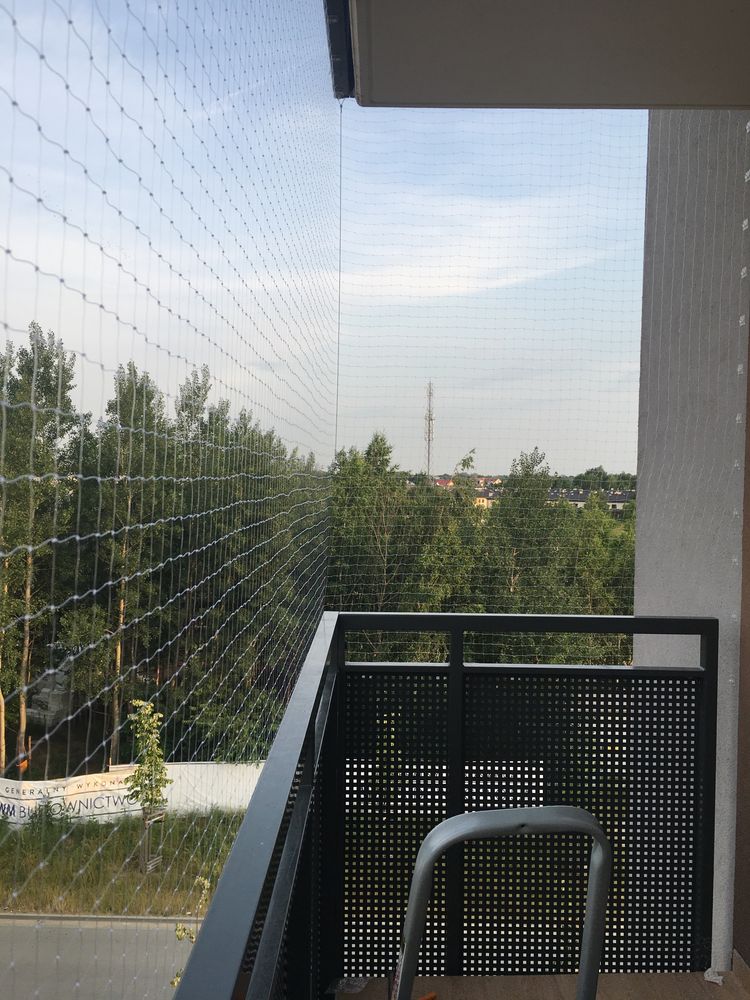 Siatkowanie balkonu, Siatka na balkon dla kotów, Osiatkowanie, Wrocław