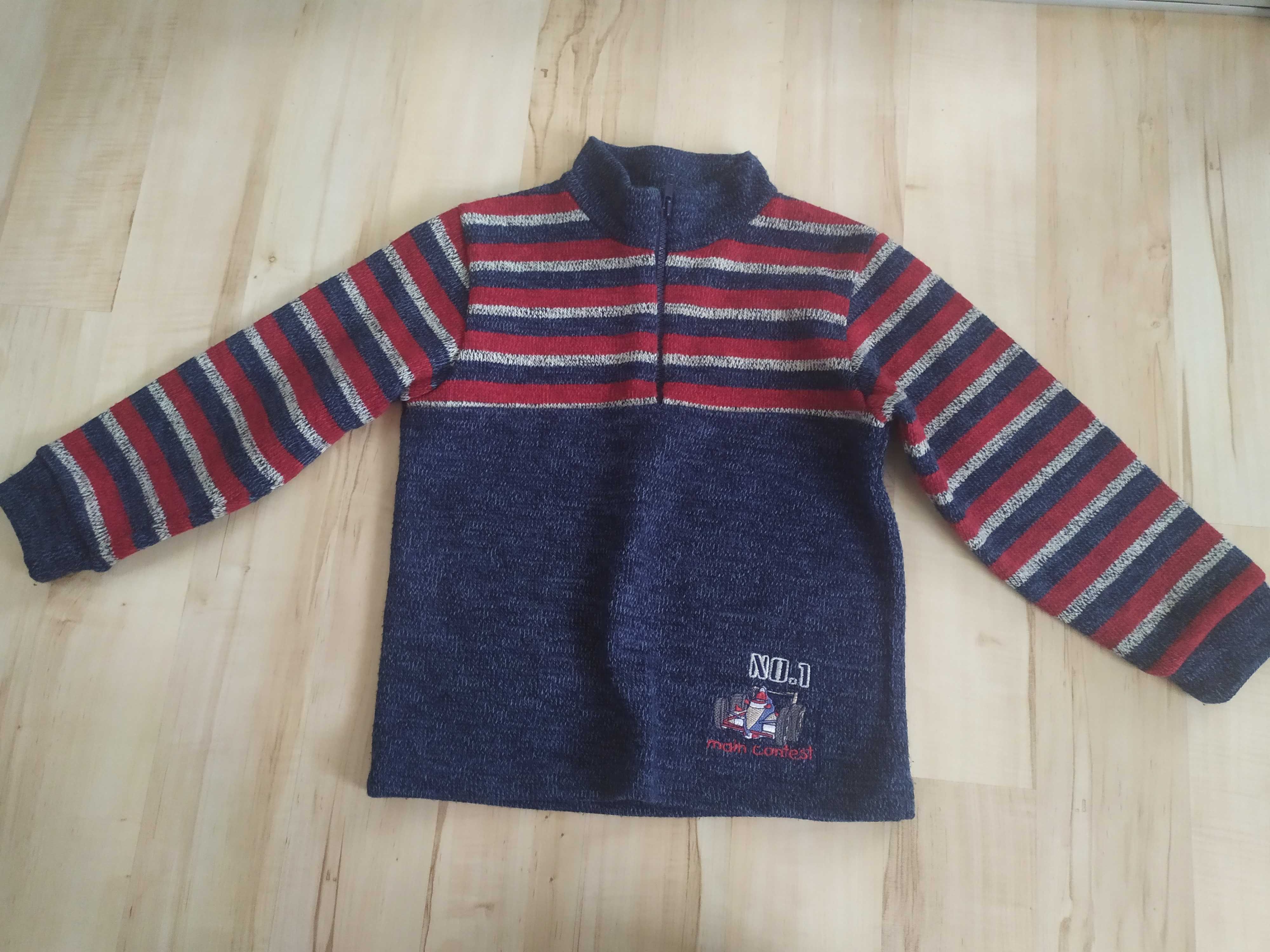 Bluza sweter chłopięcy rozm 110 116