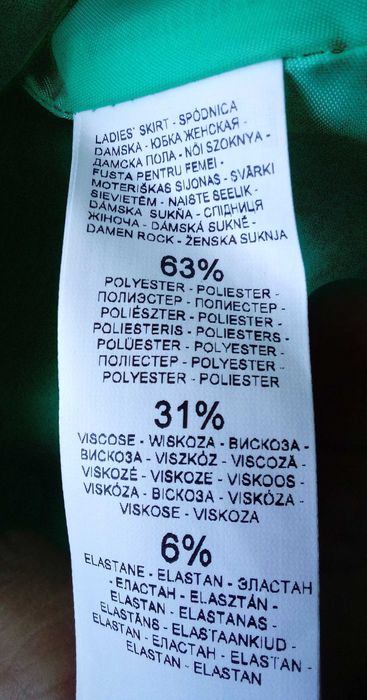 Spódniczka seledynowa Mohito, rozm. M