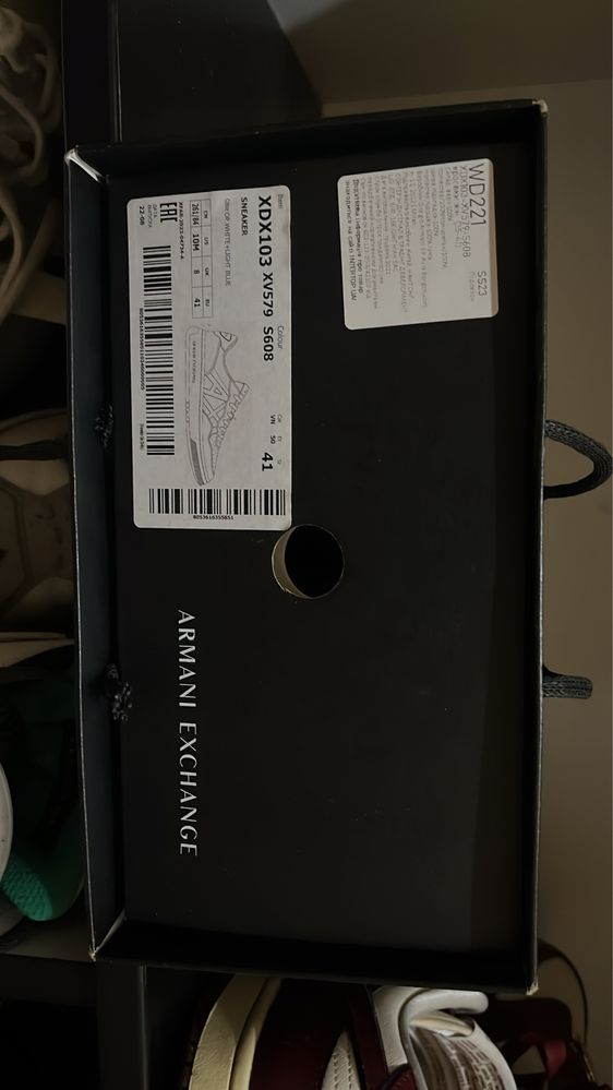 Кроссівки armani exchange оригінал
