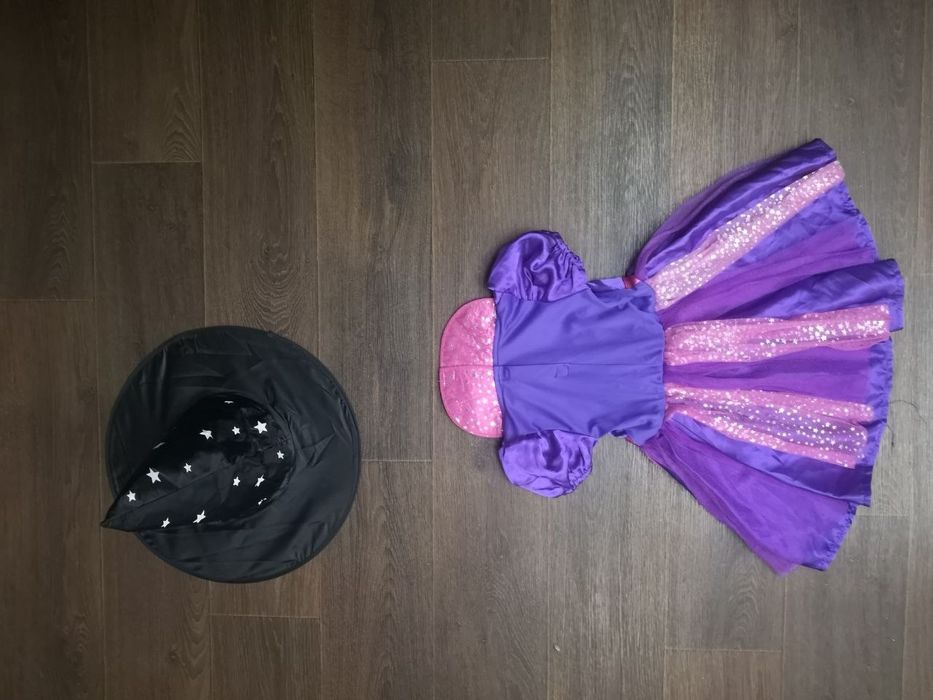 Карнавал маскарад костюм відьма капелюх ковпак 3 4 роки хеловін коспле