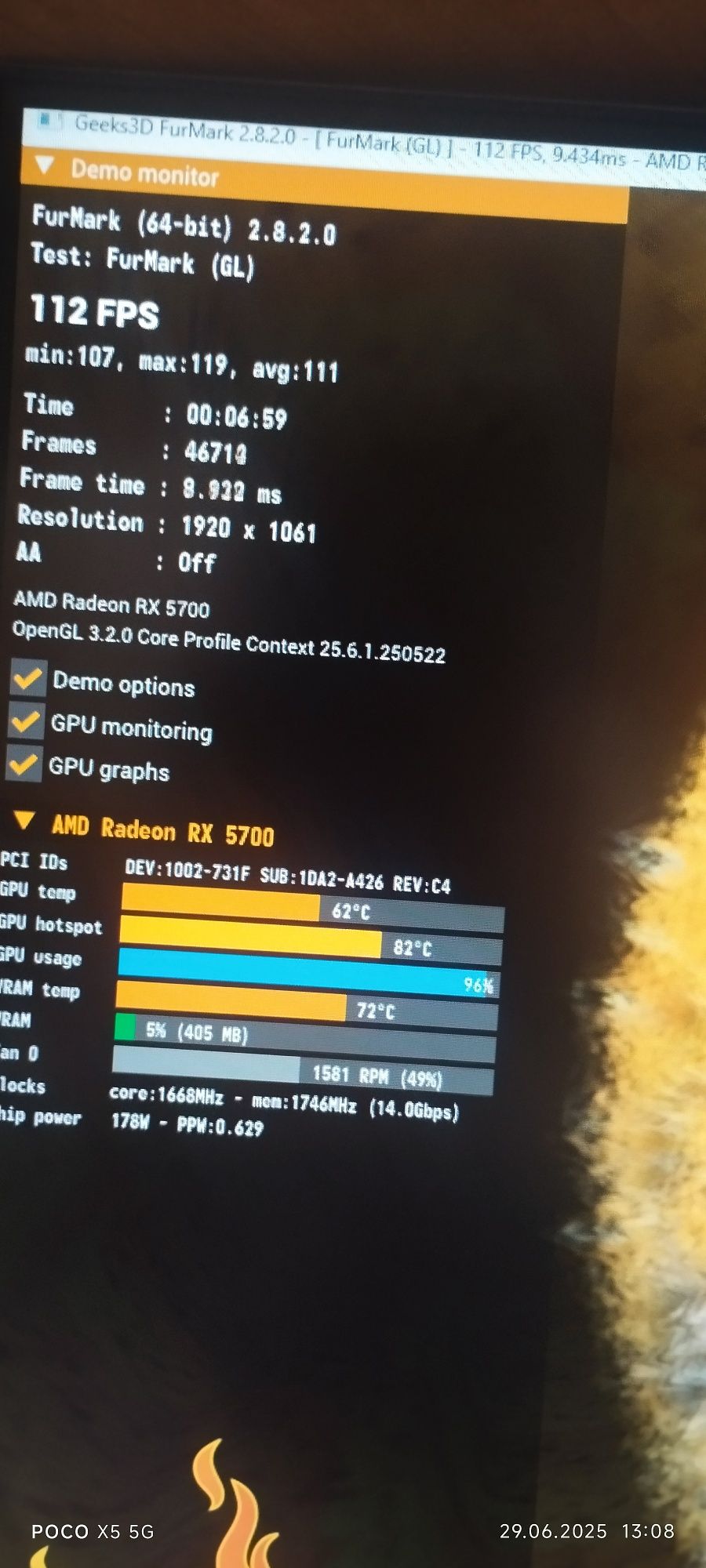 Продам відеокарту   sapphire amd radeon rx 5700 8gb pulse triple x fan