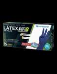 Caixa 50 luvas Latex azuis extra Resistentes - M - L - XL