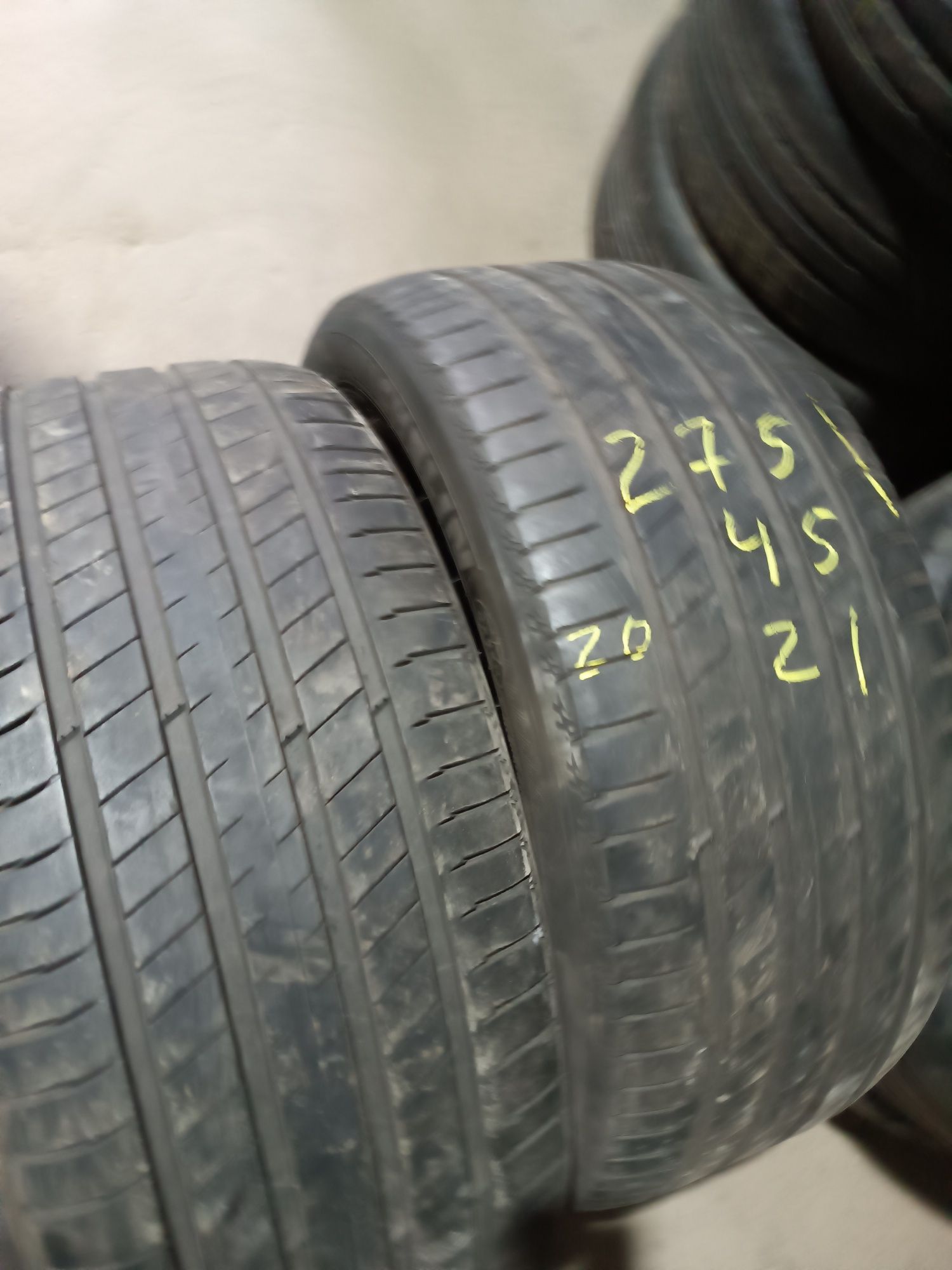 Шини літо Michelin 275/45/21 5,5mm 2шт. 2020р.