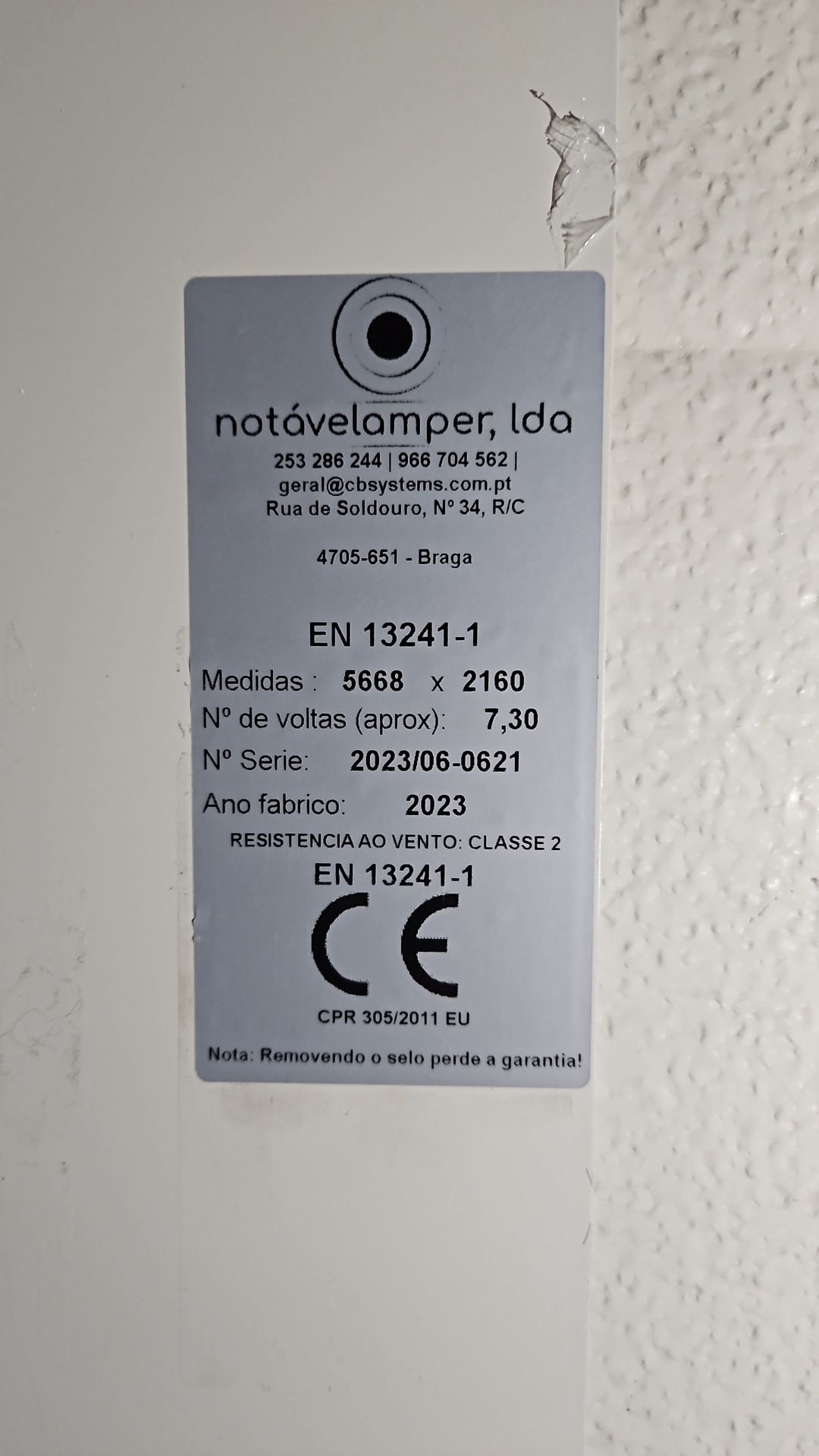 Portões seccionados