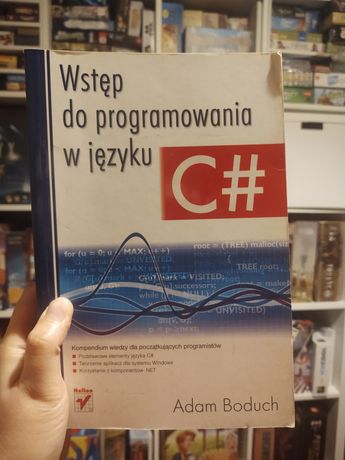 Wstęp do programowania w języku C#, Adam Boduch