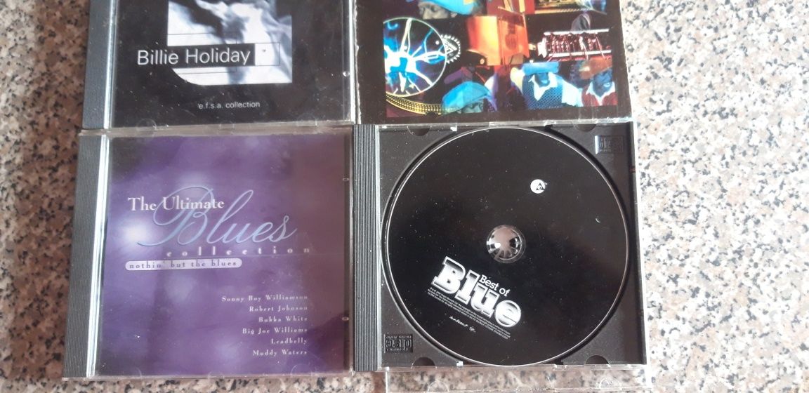 Conjunto de 6 Cds Jazz/Blues Diversos