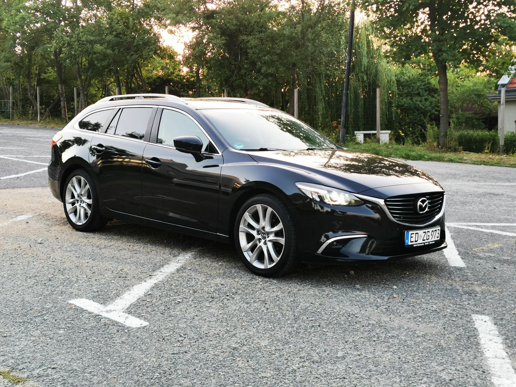 Mazda 6 Nakama Film YouTube I-eloop System bezwypadkowa ksenon Navi ledy rvm
