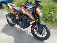 KTM Duke 125 - uszkodzony + części