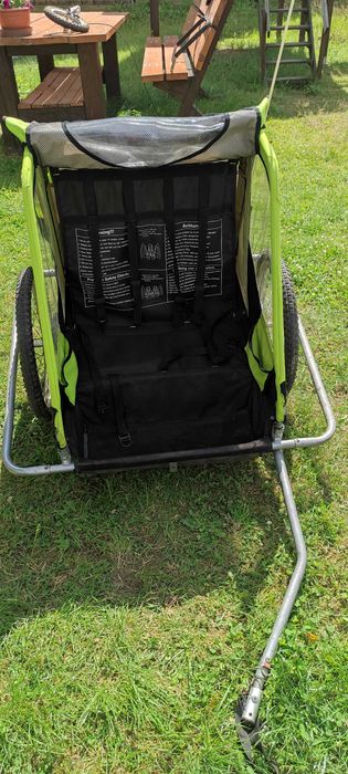 Rowerowa przyczepka riksza