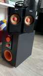Colunas e subwoofer