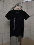 Bluzka koszulka t-shirt męska Mercedes Benz czarna M classic sport ret