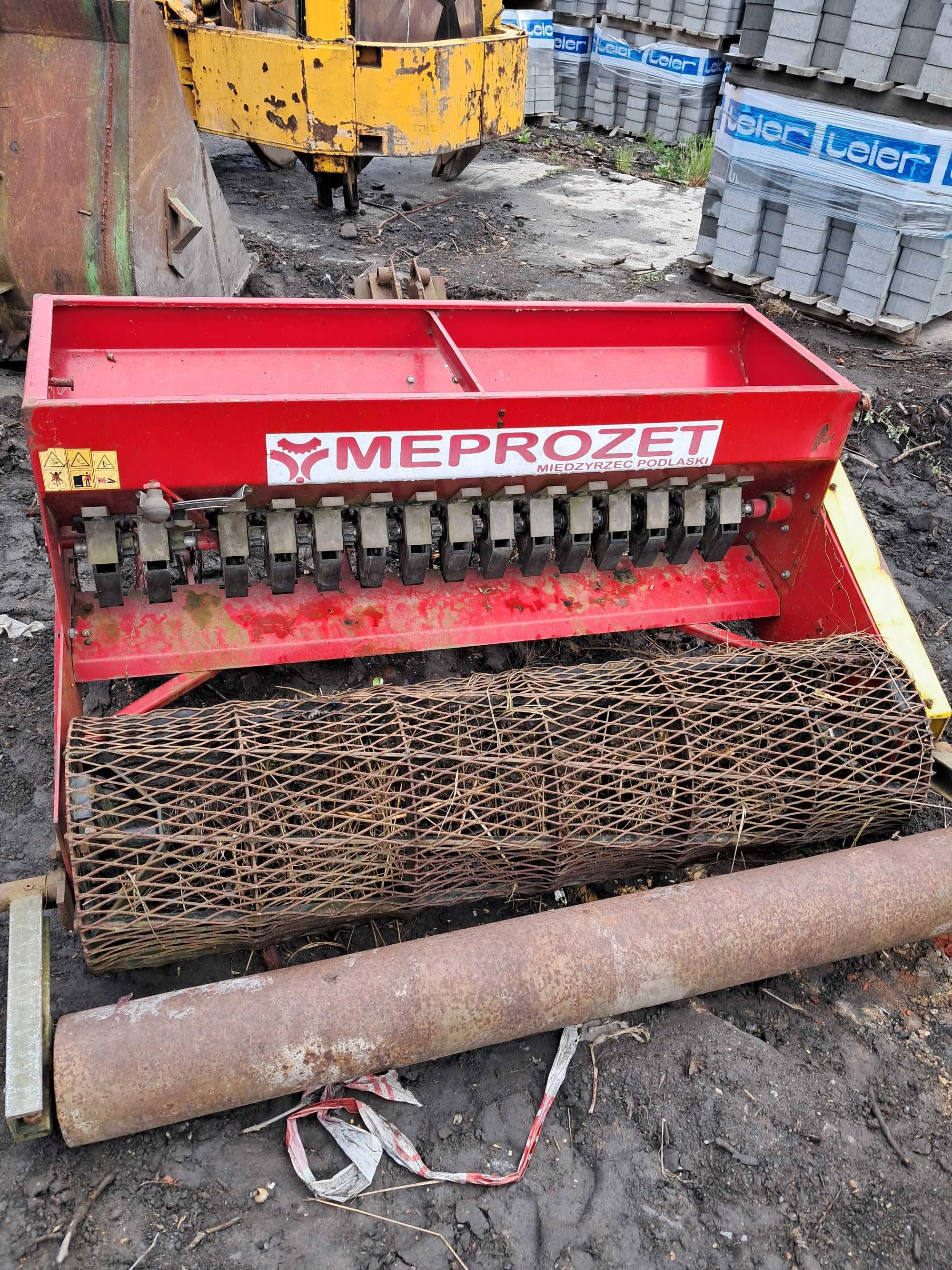 Siewnik do trawy meprozet z dwoma wałami szer 1.5m