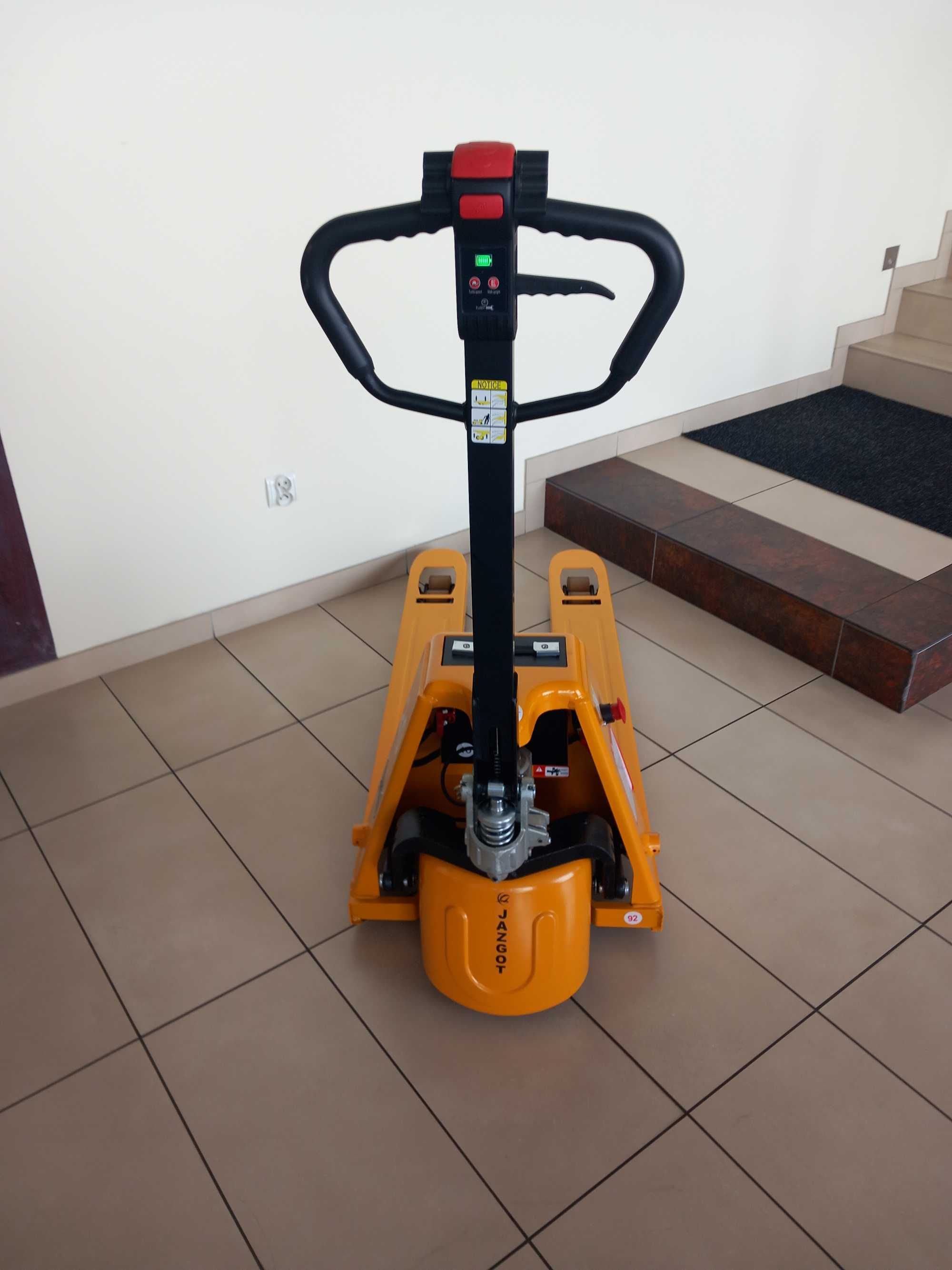 Wózek Paletowy Elektryczny 2000kg Widły L-1150 /Zwalniacz Hamulca 2024