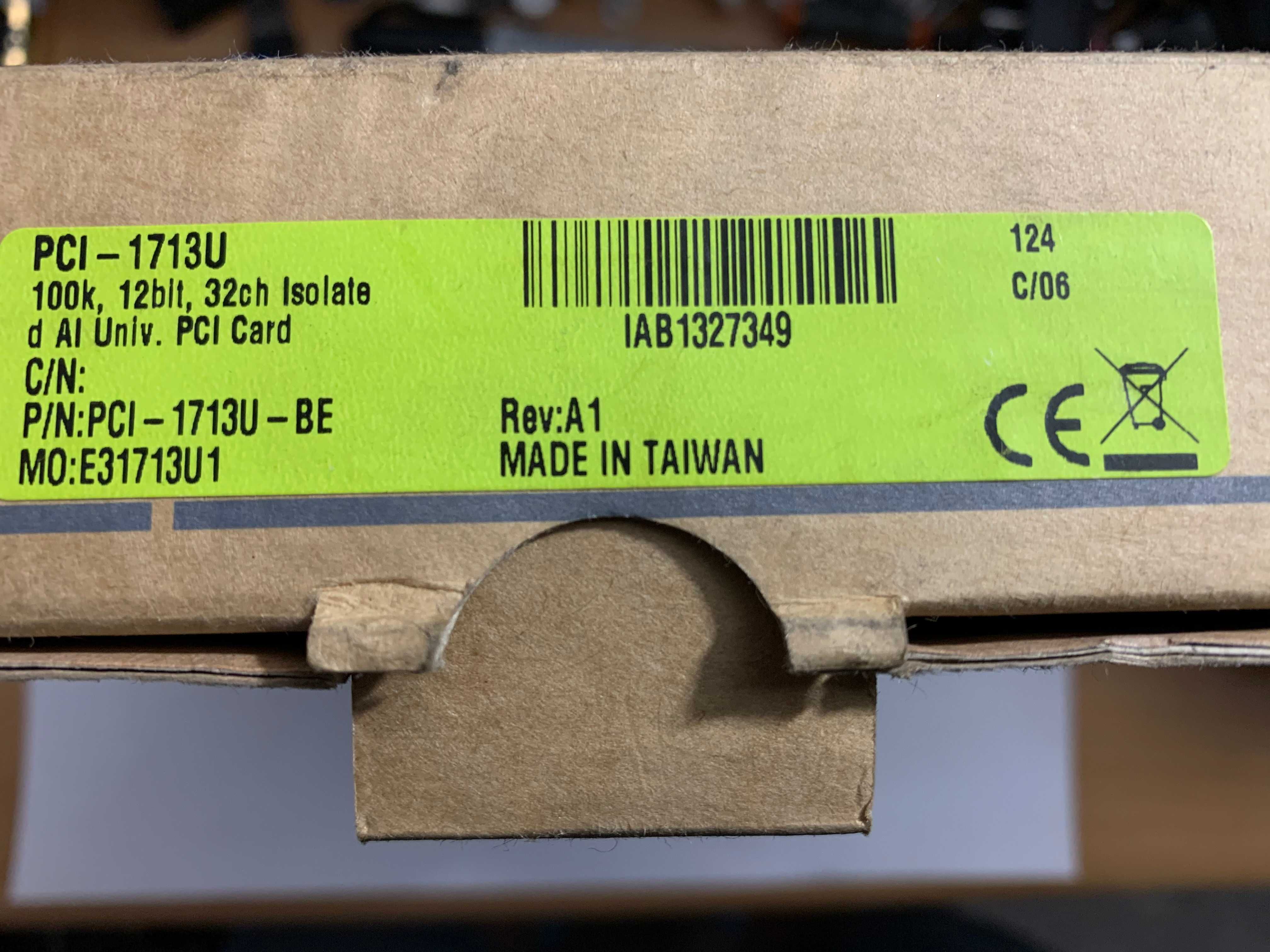 ADVANTECH PCI-1713 Moduł I/O PCI-1713U