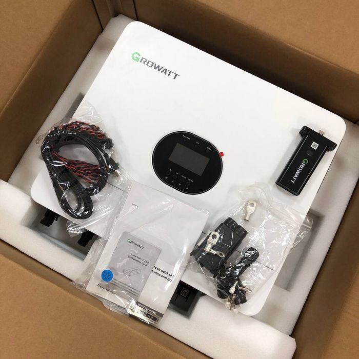 Гібридний інвертор Growatt SPF6000 ES PLUS +WiFi 6кВт