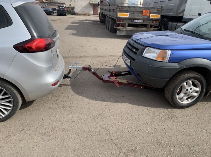 Жорстка зчіпка Жестка сцепка Універсальна Буксир Лавета Жостка зцепка