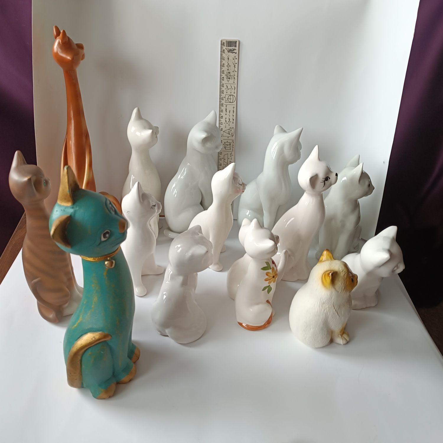 Колекція котів порцеляна,дерево,кераміка,метал від 150 грн