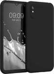 ETUI do Xiaomi Redmi 9a SILKY SMOOTH silikonowe czarne w957