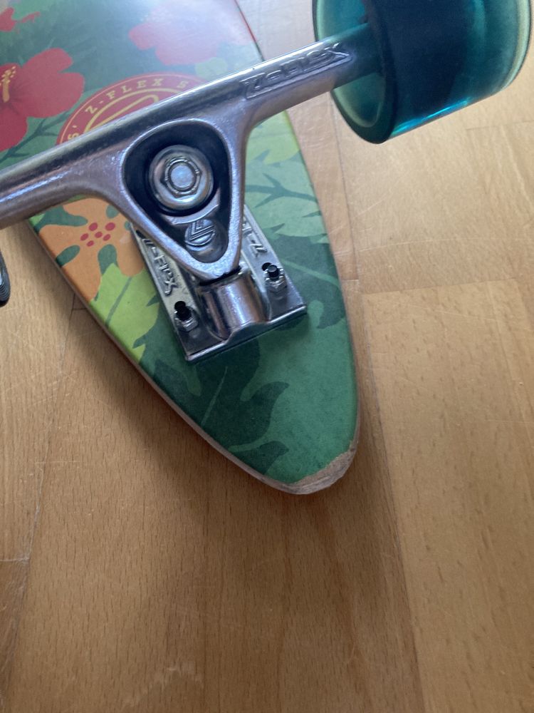 Deskorolka longboard z-flex pintail carving