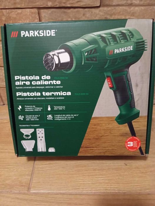 Будівельний промисловий фен / Строительный фен Parkside PHLG 2000 G5