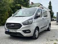 Ford Transit Custom 320 L2 Trend Brygadówka  6-os-Brygadowy*Salon PL*FV23%*Gwarancja