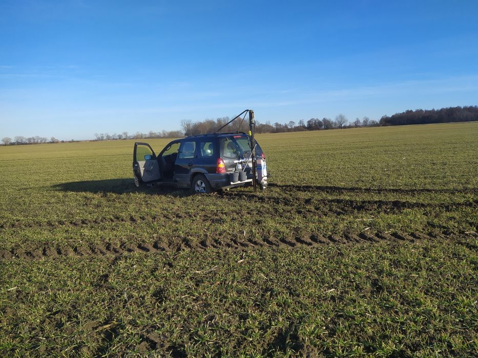 Pobór gleby próby analiza mapy aplikacyjne pobór na AZOT