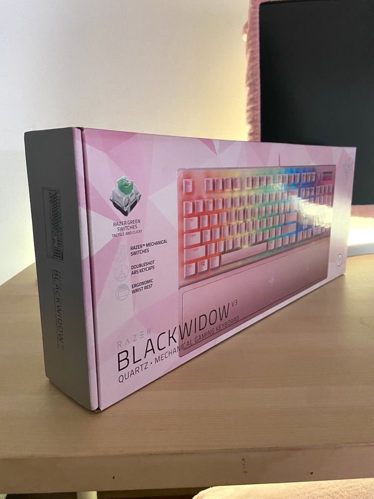 Teclado RAZER BlackWidow V3 - Rose Quartz