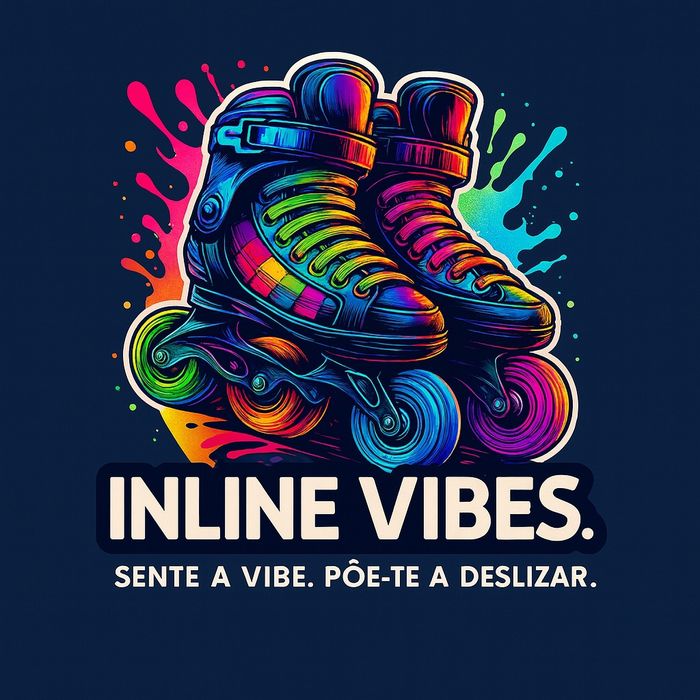 Aulas de patinagem em linha