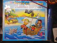 Puzzle XXL statek piracki 45 klocków