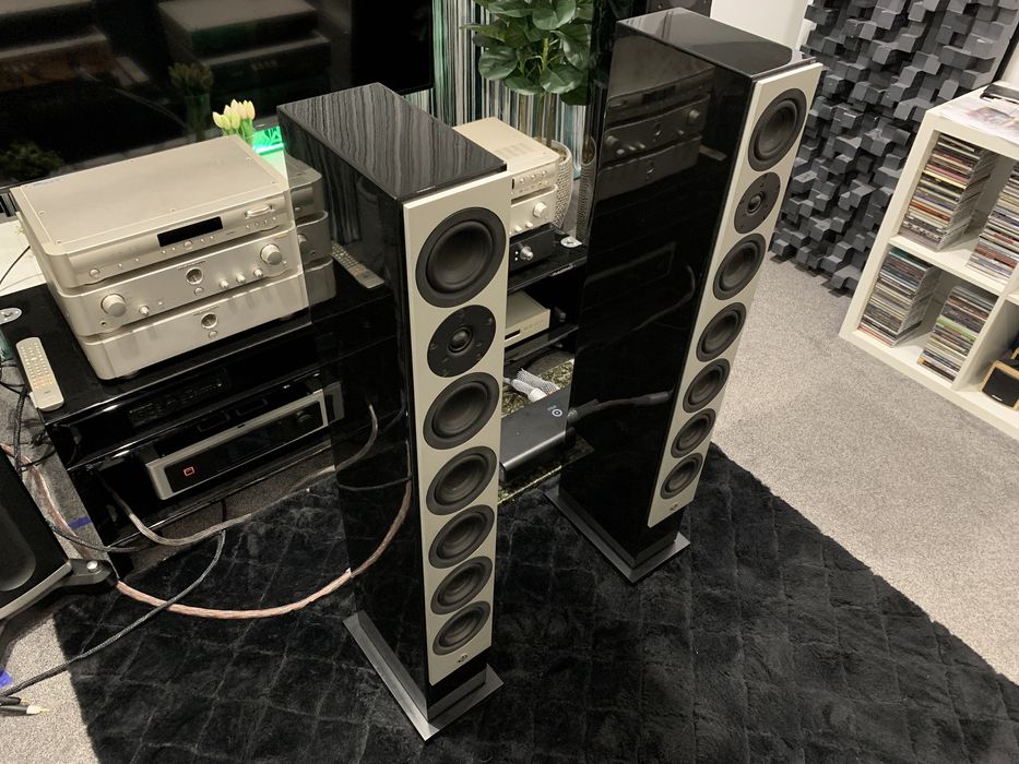 Hi-End Kolumny System Audio Mantra 70 Flagowe Black Piano Para