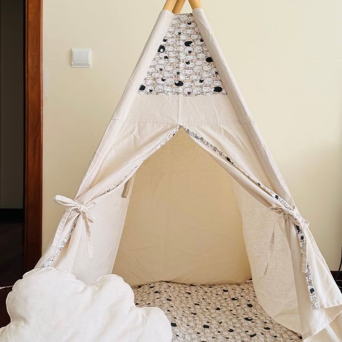 Tenda Infantil Tipi - Fácil de Montar e Lavar