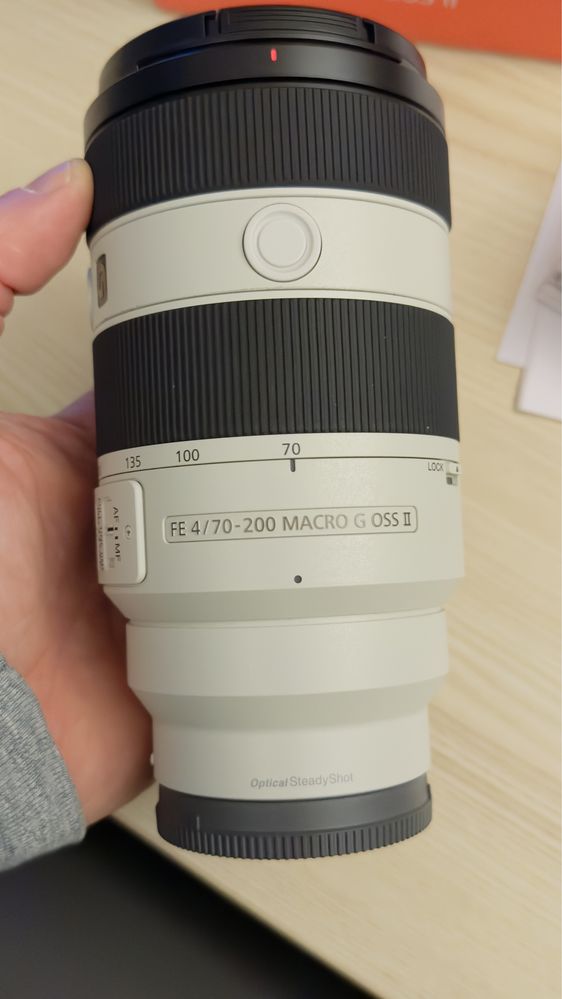 SONY FE 70-200 F4 Macro G OSS II - Com fatura