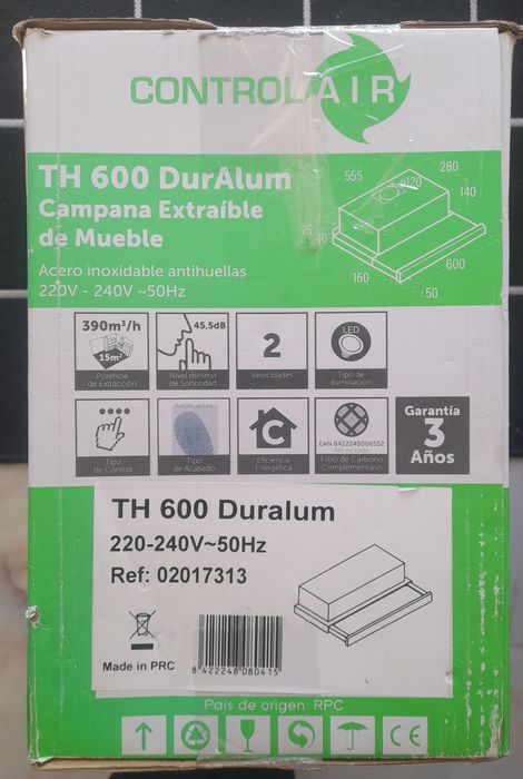 Exaustor integrar Control Air