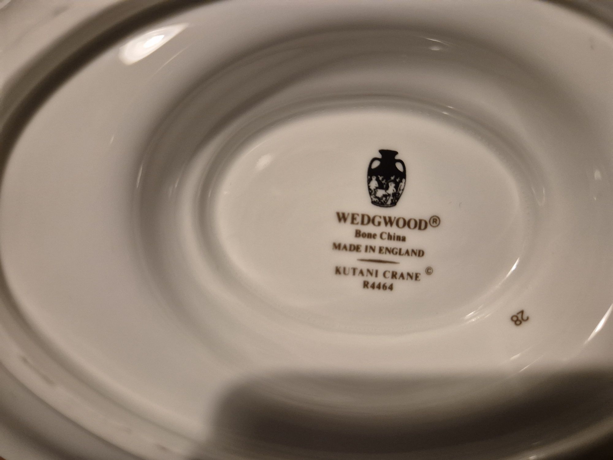 Wedgwood Kutani Crane 12 osobowy serwis obiadowo-kawowy