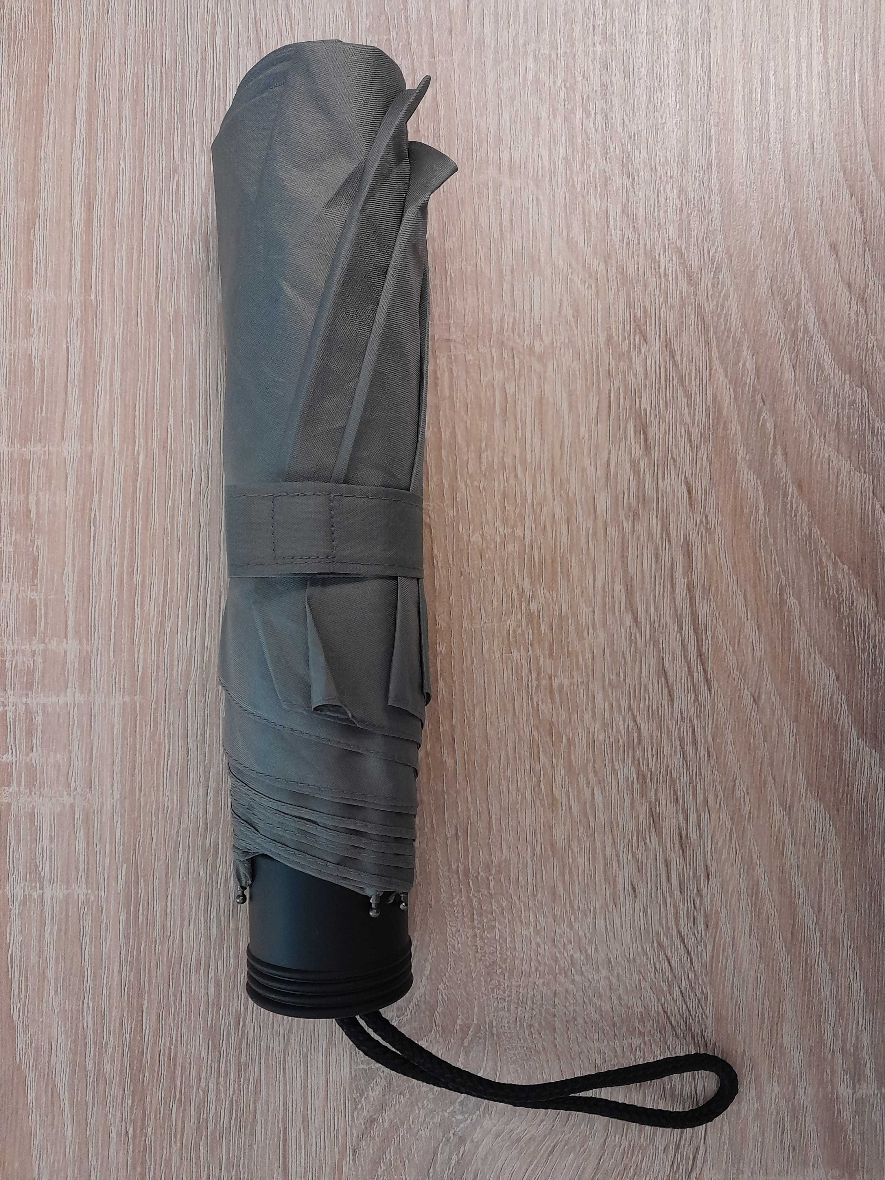 Nowy mini parasol składany, Windproof_Umbrella_89 cm, szary