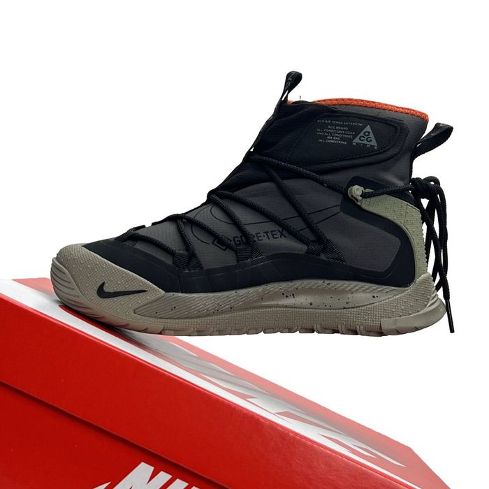 Чоловічі кросівки Nike ACG Air Terra Antarktik Fur Khaki Black
