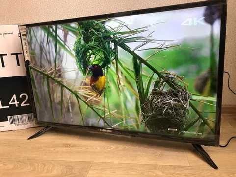 Телевизор Смарт LED UHD 4К Samsung 45" Android 13 T2 Новинка 2024