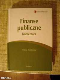 Finanse publiczne. Komantarz, Cezary Kosikowski