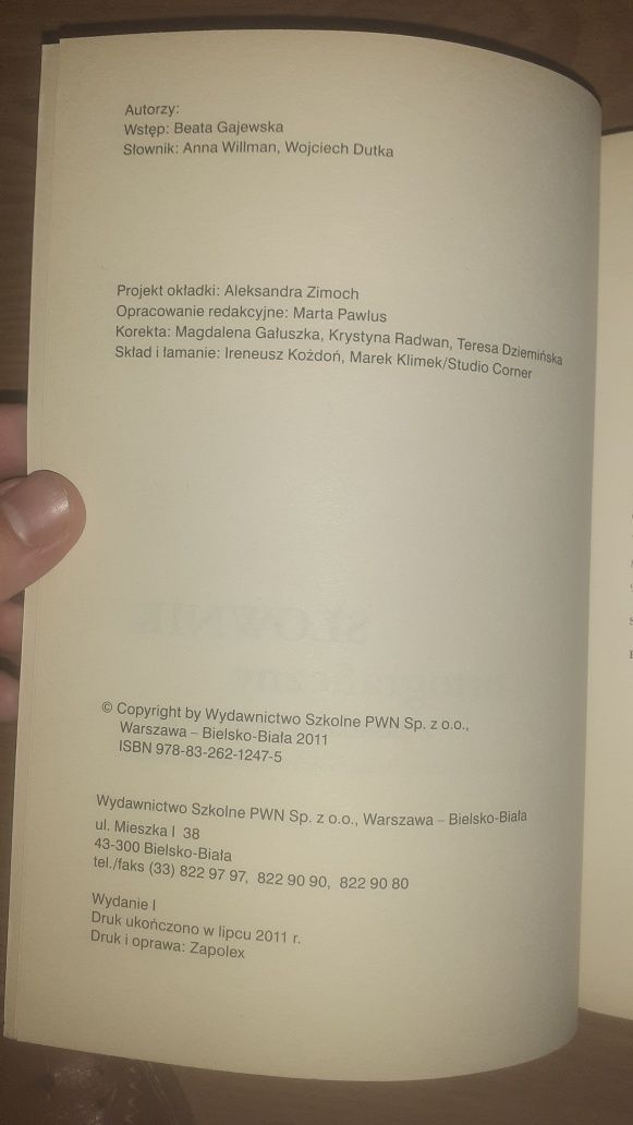 Słownik ortograficzny z zasadami gramatyki