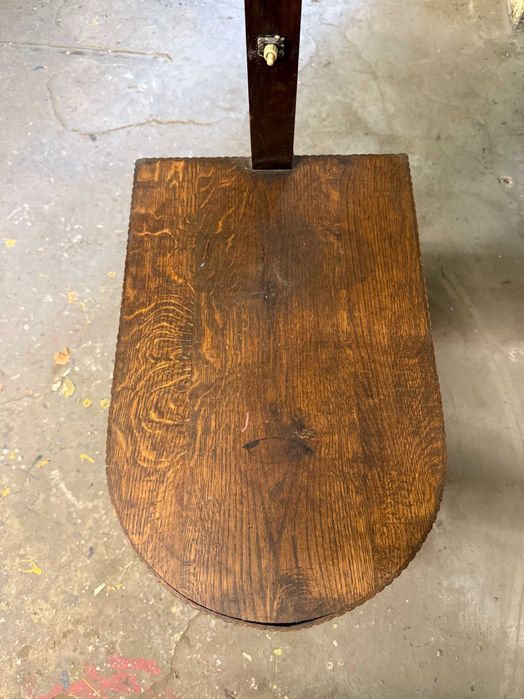 lampa podłogowa, zabytkowa, styl Art Deco