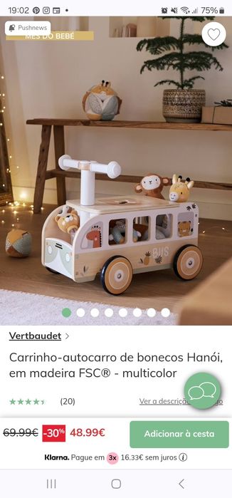 Carrinho-autocarro