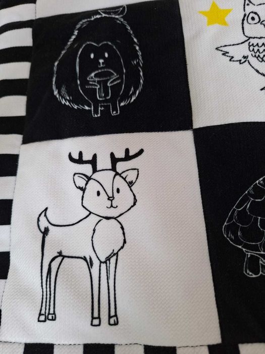 Mata edukacyjna kontrastowa Babysteps