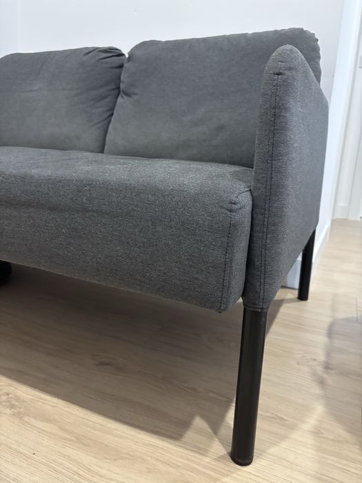 Sofa cinza Ikea GLOSTAD