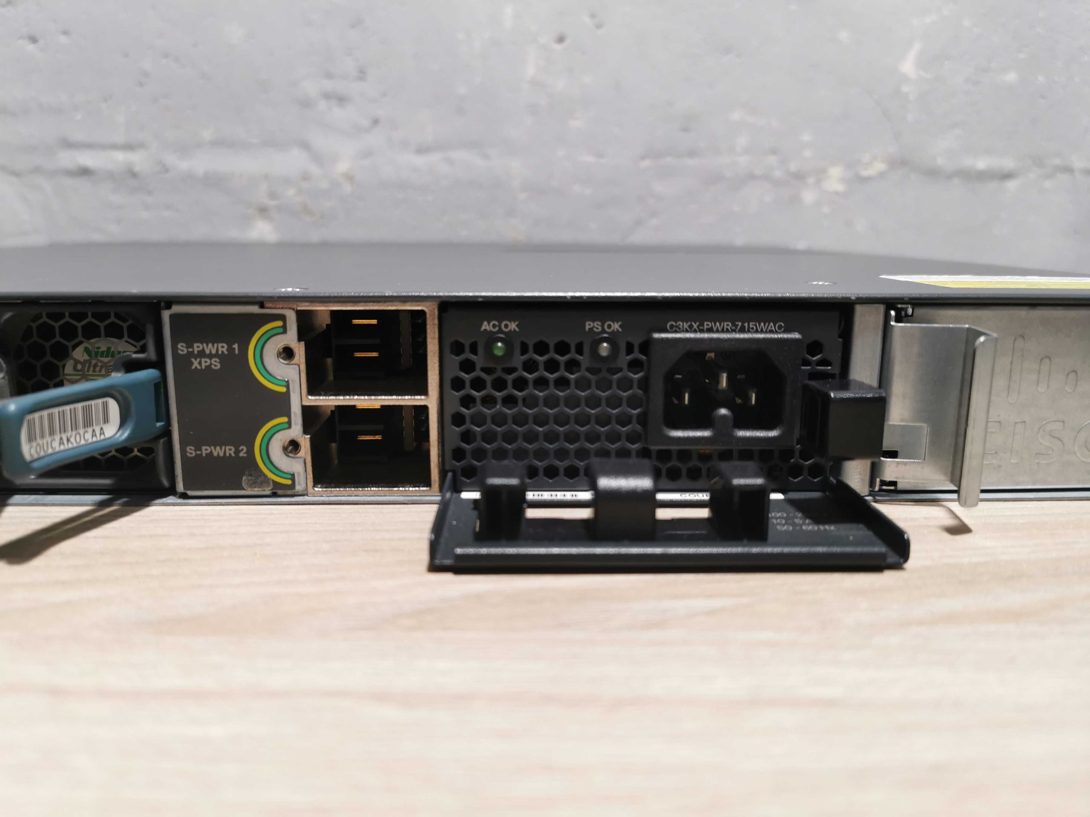 Коммутатор Cisco Catalyst 3750X-48P-L(WS-C3750X-48P-L) нал/безнал