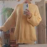 Світер класичний вязаний L- XL