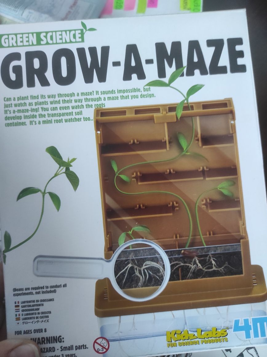 Zielony labirynt Grow-a-maze