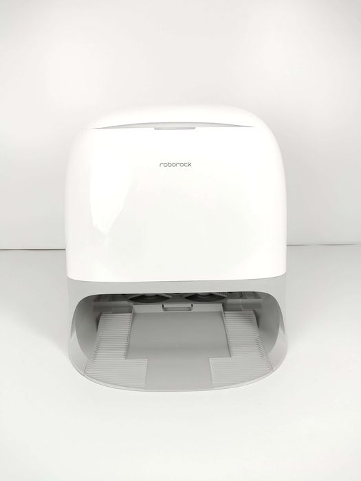 Robot sprzątający Roborock Qrevo Curv biały Stacja oczyszczająca