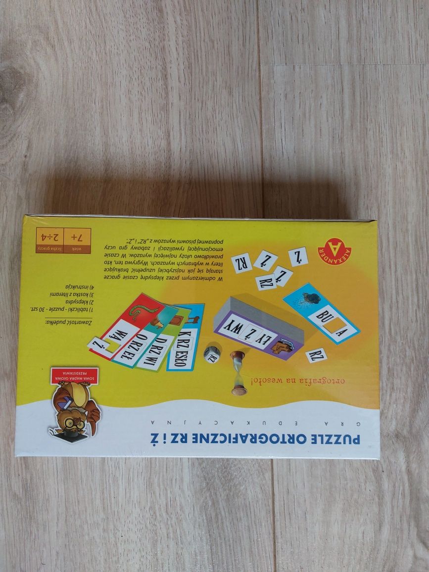 Puzzle ortograficzne Rz i Ż firmy Alexander