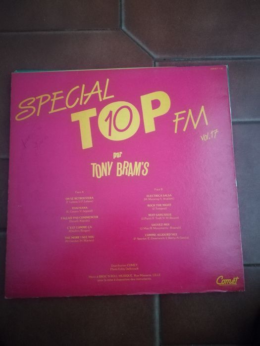 Special top 10 par Tony brams